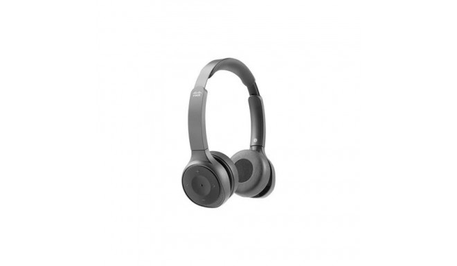 Cisco Headset 730, Wireless Dual On-Ear Bluetooth Headset with Case, USB-A HD Bluetooth Adapter, USB