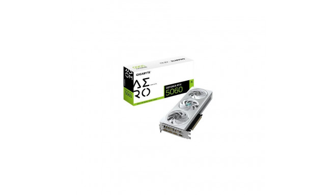 GIGABYTE GeForce RTX 5060 AERO OC 8G Graphics Card - 8GB GDDR7, 128bit, PCI-E 5.0, 2595 MHz Core Clo