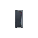 Azza APOLLO 430 Midi Tower Black, Transparent