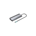i-tec Metal USB-C Nano 3x Display Dock, 2x HDMI 1x USB-C video + Power Delivery 140W