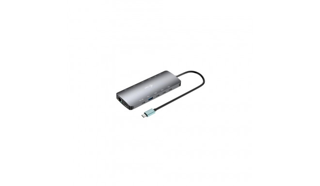 i-tec Metal USB-C Nano 3x Display Dock, 2x HDMI 1x USB-C video + Power Delivery 140W