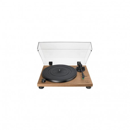 Audio-Technica AT-LPW40WN audio turntable Belt-drive audio turntable Black, Wood Manual