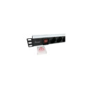 Equip 8-Outlet German Power Distribution Unit, Aluminum Shell