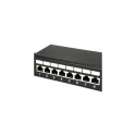 Equip 24-Port Cat.5e Shielded Patch Panel, Black