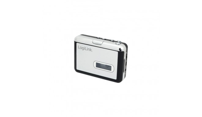 LogiLink UA0156 cassette player 1 deck(s) Black, Silver