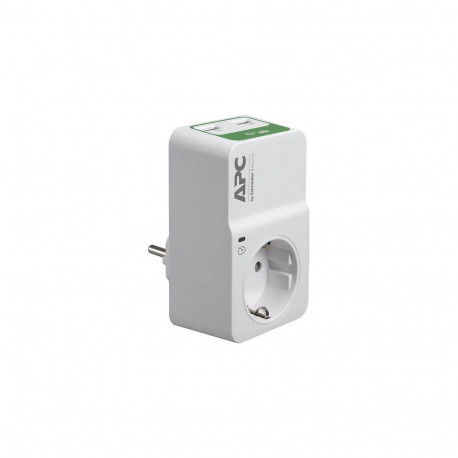 APC PM1WU2-GR surge protector White 1 AC outlet(s) 230 V