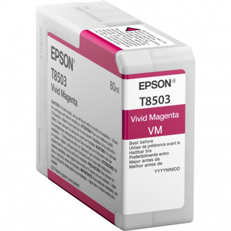 Epson T8503 ink cartridge 1 pc(s) Original Vivid magenta