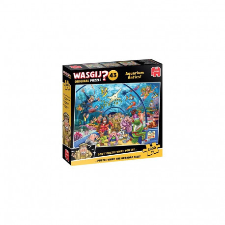Wasgij Original 43 - Aquarium Antics! (1000 pieces)