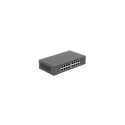 Lanberg RSGE-16 network switch Unmanaged Gigabit Ethernet (10/100/1000) 1U Black