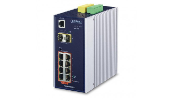 PLANET IGS-10020HPT network switch Managed L2+ Gigabit Ethernet (10/100/1000) Power over Ethernet (P