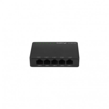 Lanberg DSP2-1005-12V network switch Unmanaged Gigabit Ethernet (10/100/1000) Black