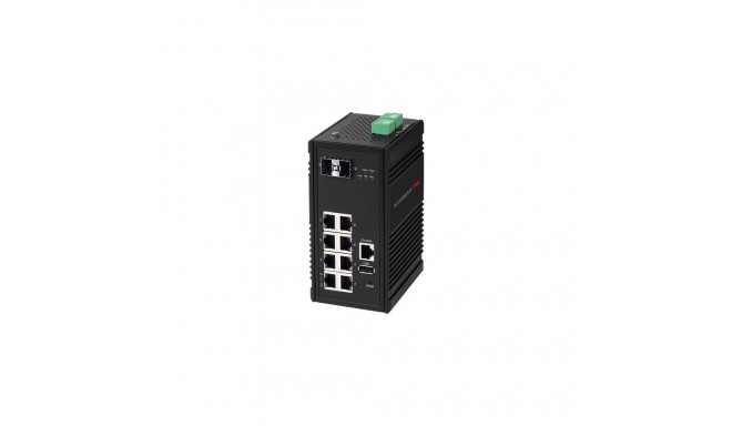 Edimax IGS-5208 network switch Managed Gigabit Ethernet (10/100/1000) Black