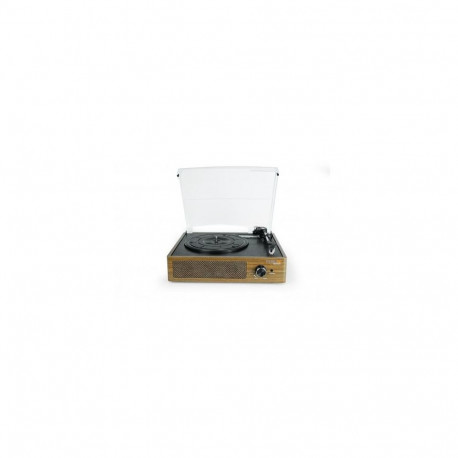 Technaxx TX-186 Belt-drive audio turntable Black, Wood