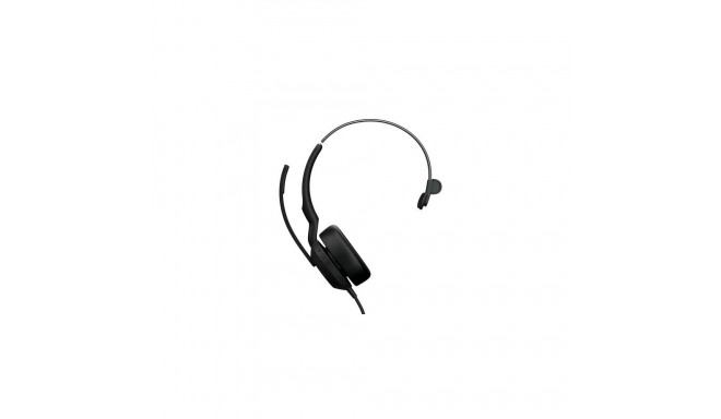 Jabra Evolve2 50 Headset Wired Head-band Office/Call center USB Type-C / USB Type-A Bluetooth Black