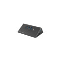 LC-Power LC-HUB-ALU-2B-4 interface hub USB 3.2 Gen 1 (3.1 Gen 1) Type-A 5000 Mbit/s Black