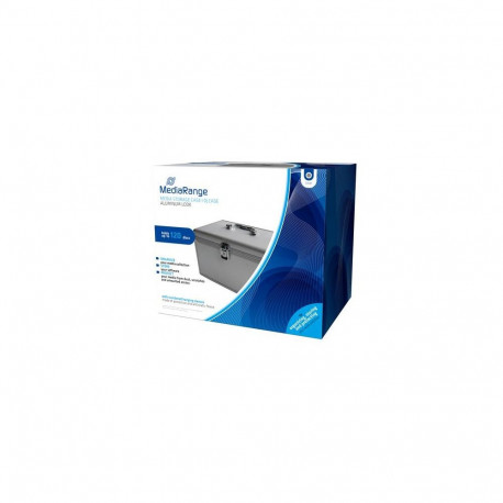 MediaRange BOX79 optical disc case Box case 120 discs Silver