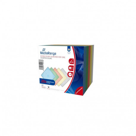 MediaRange BOX37 optical disc case Slimline case 1 discs Multicolour