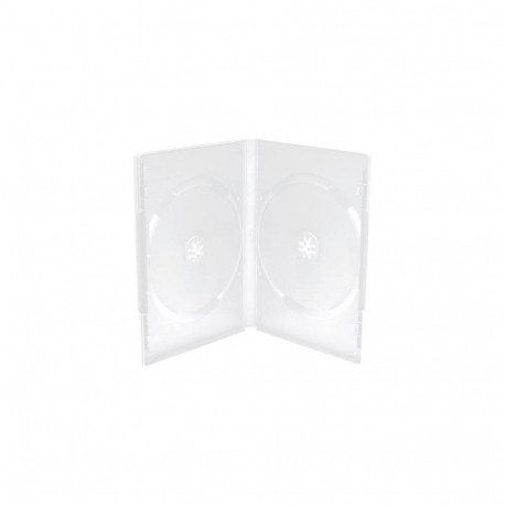 MediaRange BOX26 optical disc case DVD case 2 discs Transparent