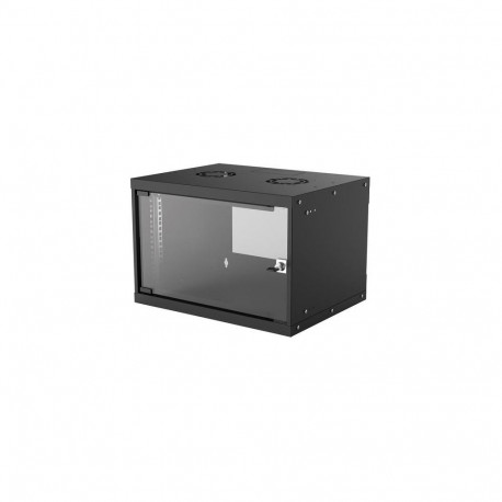 Intellinet 19" Network Cabinet - Wall Mount (Basic), 6U, 400mm Deep, Black, Flatpack, Max 5