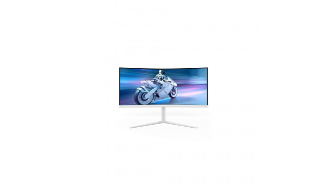 Philips 34M2C5501A/00 computer monitor 86.4 cm (34&quot;) 3440 x 1440 pixels Wide Quad HD LCD Wh