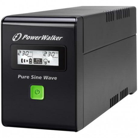 PowerWalker VI 800 SW uninterruptible power supply (UPS) Line-Interactive 0.8 kVA 480 W 2 AC outlet(
