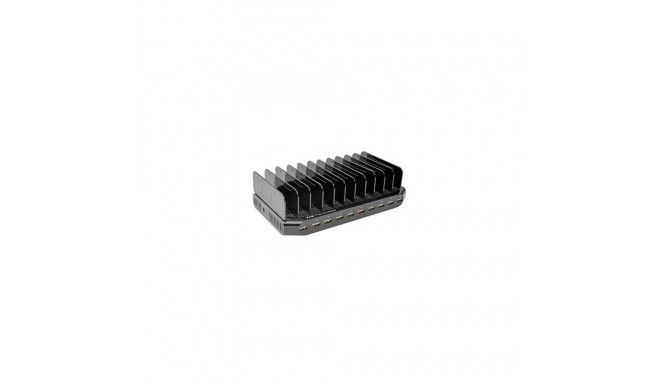 Tripp Lite U280-010-ST-CEE 10-Port USB Charging Station with Adjustable Storage, 12V 8A (96W) USB Ch