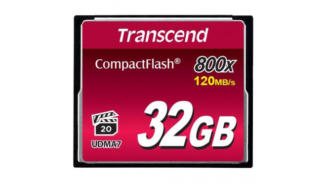 Transcend CompactFlash 800x 32GB