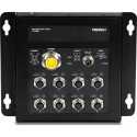 Trendnet TI-TPG80 network switch Managed Power over Ethernet (PoE) Black
