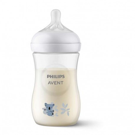 Philips AVENT Natural Response SCY903/67 Bottle 260ml, flow 3 teat, koala deco, 1 piece
