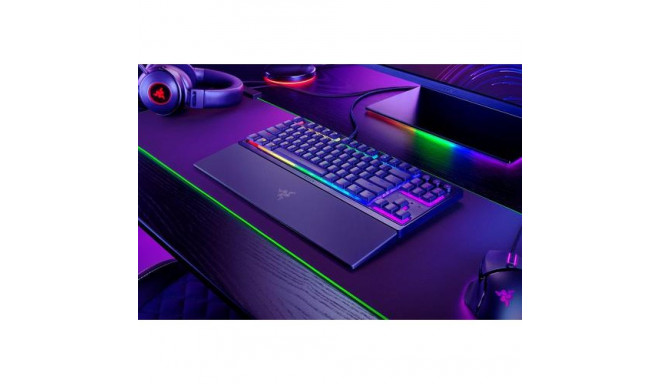 Razer Ornata V3 Tenkeyless keyboard USB QWERTZ German Black