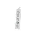 Lanberg PS0-05E-0150-W power extension 1.5 m 5 AC outlet(s) Indoor White
