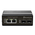 LevelOne Switch  2x GE IGP-0432      2xGSFP      60W  2xPoE+