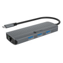 ICY BOX IB-DK4034a-CPD 6in1, HDMI,USB,PD,LAN