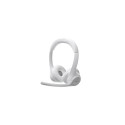 Logitech 981-001417 headphones/headset Wireless Head-band Office/Call center Bluetooth White