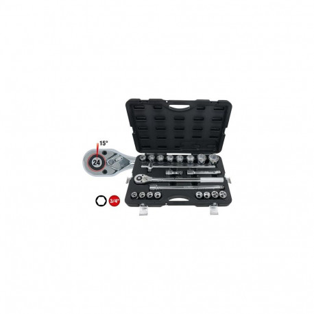 KS Tools 911.0721 socket/socket set