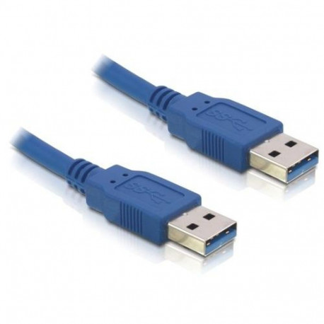 DELOCK USB3.0 Kabel A -> A St/St 1.50m blau