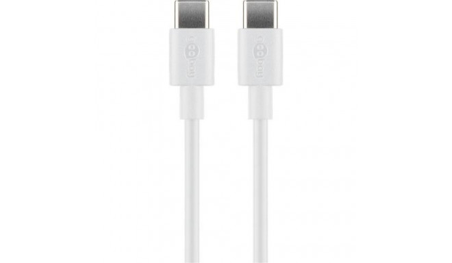 Goobay 51244 USB cable USB 2.0 2 m USB C White