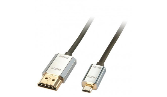 Lindy 3m CROMO Slim Active High Speed HDMI 2.0 A/D Cable with Ethernet and 4K support