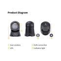 Equip USB 2D Omnidirectional Desktop Barcode Scanner