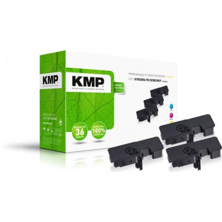 KMP 2911,3030 toner cartridge 3 pc(s) Compatible Cyan, Magenta, Yellow