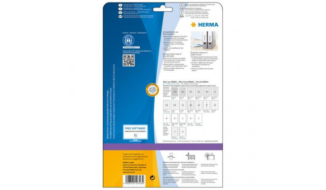 HERMA 10746 printer label White Self-adhesive printer label