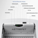 Astropet self-cleaning cat litter box button control.Helios