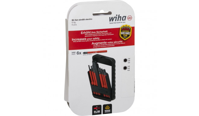 Wiha Bit Set slimBit electric