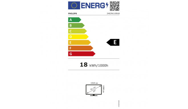 Philips 24E2N1100LB/00 - 100Hz | Full HD | 23,8'' | VA | 4 ms