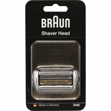 Braun 94M hõbedane
