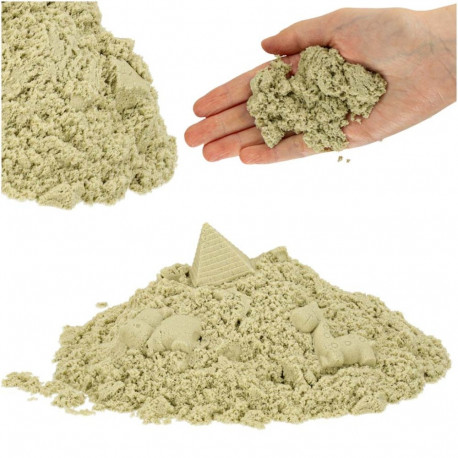 Kineetiline liiv 1kg kotis naturaalne beež