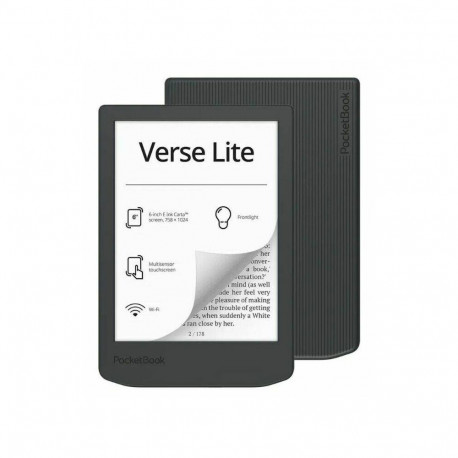 E-Reader|POCKETBOOK|Verse Lite 619 6'|6"|1024x758|1xUSB-C|Wireless LAN|Grey|PB619-T-WW
