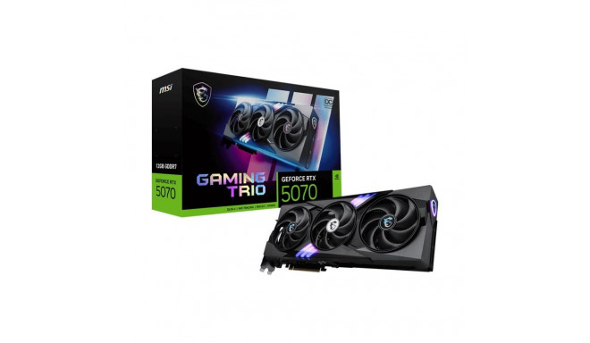Graphics Card|MSI|NVIDIA GeForce RTX 5070|12 GB|GDDR7|192 bit|PCIE 5.0 16x|Triple slot Fansink|1xHDM