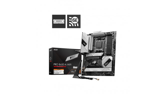 Mainboard|MSI|AMD B650|SAM5|ATX|Memory DDR5|Memory slots 4|1xPCI-Express 3.0 1x|1xPCI-Express 4.0 2x