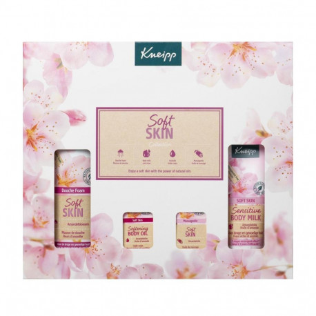 KNEIPP SOFT SKIN LECHE CORPORAL 200ML + ESPUMA DE BAÑO 75ML + ACEITE CORPORAL ACEITE CORPORAL 20ML +
